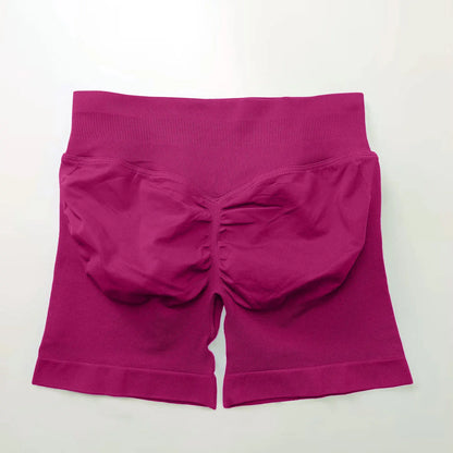 Seamless Shorts 4.5" Gym Shorts Woman Scrunch Butt Fitness Sports Short Workout Seamless Leggings Running Yoga bottoms