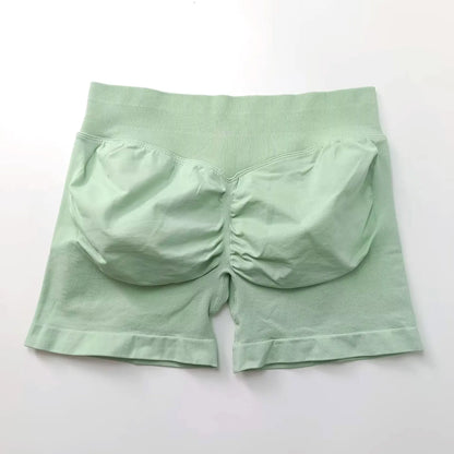 Seamless Shorts 4.5" Gym Shorts Woman Scrunch Butt Fitness Sports Short Workout Seamless Leggings Running Yoga bottoms