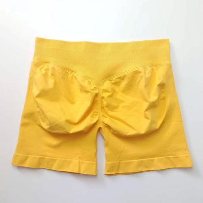 Seamless Shorts 4.5" Gym Shorts Woman Scrunch Butt Fitness Sports Short Workout Seamless Leggings Running Yoga bottoms