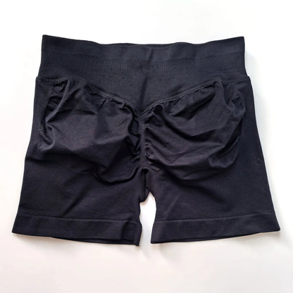 Seamless Shorts 4.5" Gym Shorts Woman Scrunch Butt Fitness Sports Short Workout Seamless Leggings Running Yoga bottoms