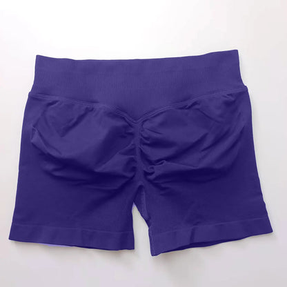 Seamless Shorts 4.5" Gym Shorts Woman Scrunch Butt Fitness Sports Short Workout Seamless Leggings Running Yoga bottoms