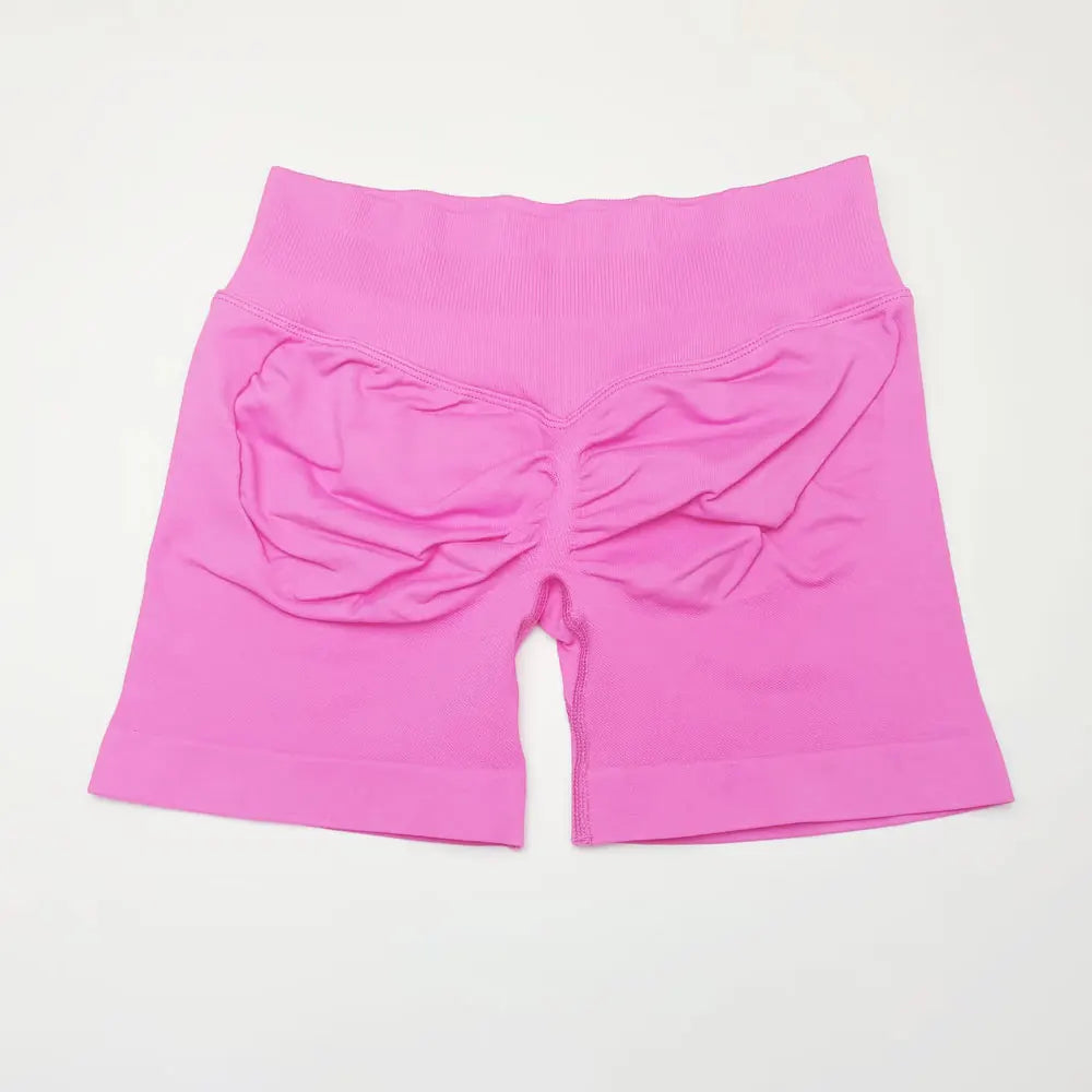 Seamless Shorts 4.5" Gym Shorts Woman Scrunch Butt Fitness Sports Short Workout Seamless Leggings Running Yoga bottoms