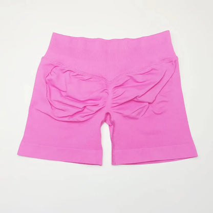 Seamless Shorts 4.5" Gym Shorts Woman Scrunch Butt Fitness Sports Short Workout Seamless Leggings Running Yoga bottoms
