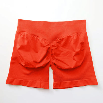 Seamless Shorts 4.5" Gym Shorts Woman Scrunch Butt Fitness Sports Short Workout Seamless Leggings Running Yoga bottoms