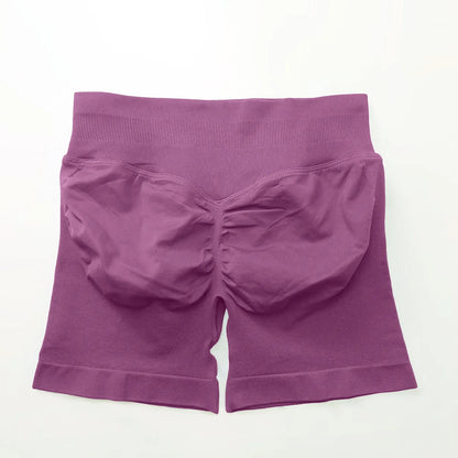Seamless Shorts 4.5" Gym Shorts Woman Scrunch Butt Fitness Sports Short Workout Seamless Leggings Running Yoga bottoms