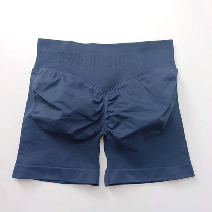 Seamless Shorts 4.5" Gym Shorts Woman Scrunch Butt Fitness Sports Short Workout Seamless Leggings Running Yoga bottoms