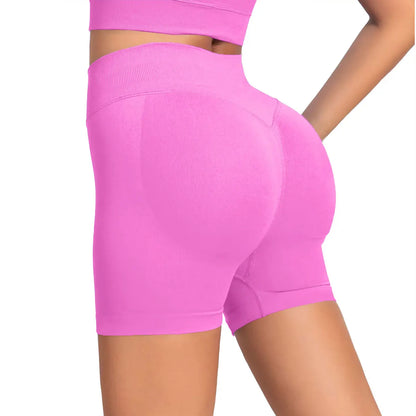 Seamless Shorts 4.5" Gym Shorts Woman Scrunch Butt Fitness Sports Short Workout Seamless Leggings Running Yoga bottoms